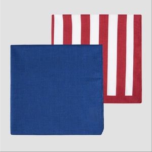 Wemco Men's 2pk Americana Bandana Scarf
- Red